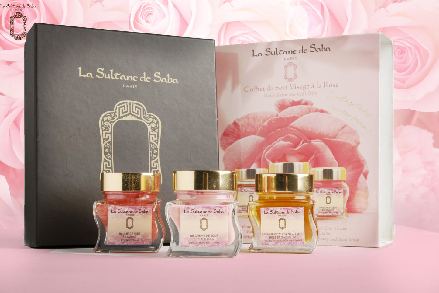Gift box Luminozitatea Instantanee a tenului cu Trandafir